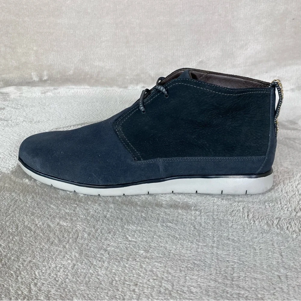 UGG Freamon Chukka Boots Mens Size 13 Blue Suede Waterproof Treadlite NEW‎